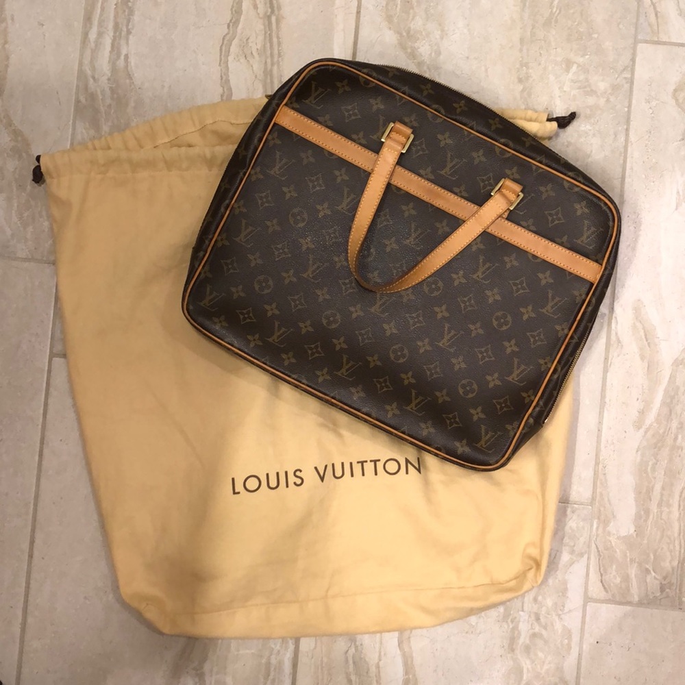 Authentic Louis Vuitton Briefcase - Monogram - image 1